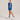 side view of boy wearing soffe Youth Polyester Interlock Performance Short  royal blue