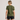 back view of woman wearing soffe Unisex Cotton Military Tee USA 3-Pack in olive drab green