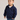 boy wearing soffe Toddler Full Zip Mock Neck Sweatshirt in navy blue