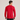 back view of man wearing soffe Long Sleeve Cotton Tee in red color