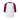 soffe Youth Classic Baseball Jersey white with maroon sleeves