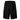 soffe Polyester Interlock Performance Short black color