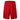 soffe Polyester Interlock Performance Short in red
