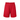 soffe Nylon Mini Mesh Shorts red color